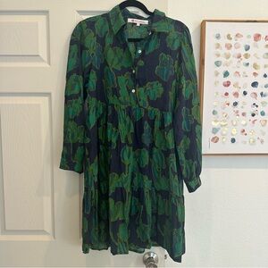 Ro’s Garden dress 100% linen size large